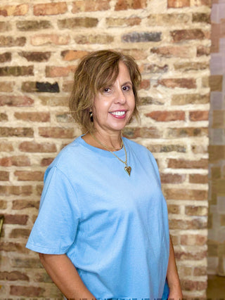 Baby Blue Tee