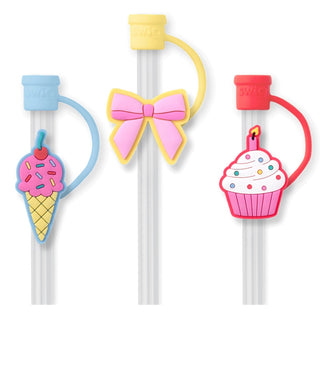 Scoop There It Is Straw Topper Set