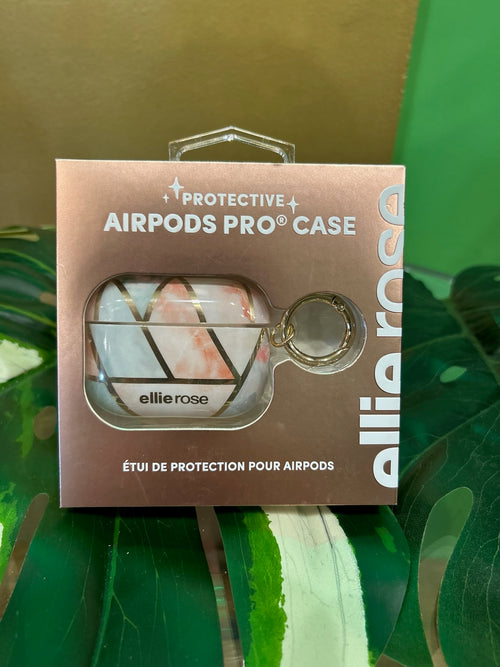 Ellie Rose AirPod Pro Case Peachy Green