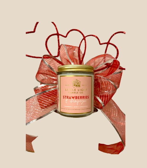 Strawberries & Champagne 8oz Candle