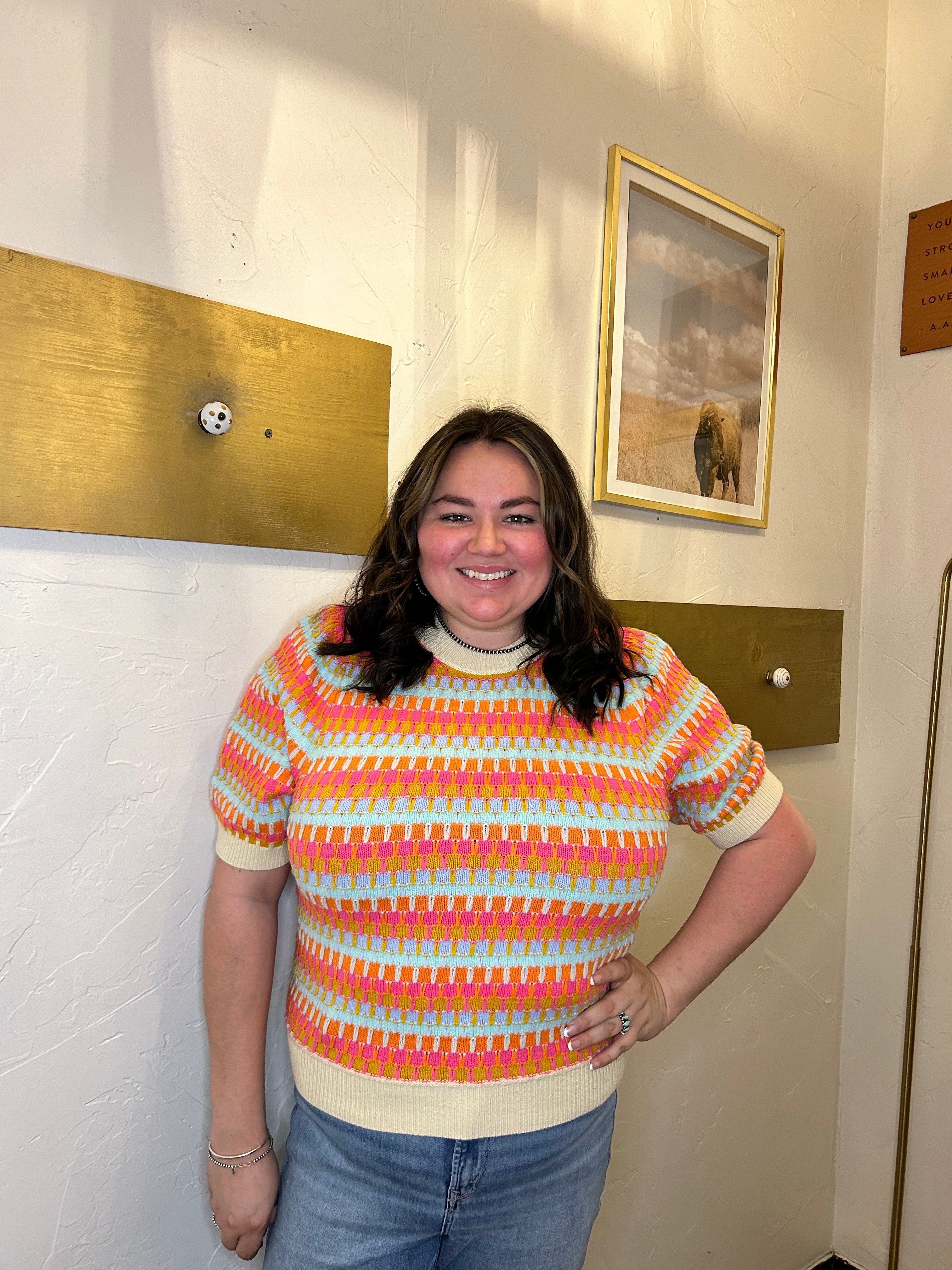 Coral 2025 knit sweater