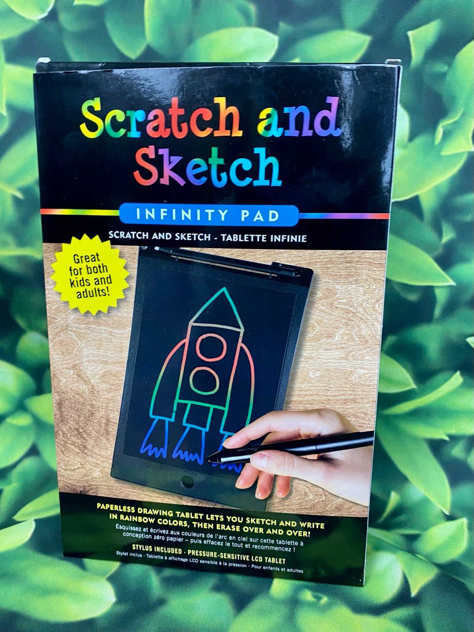 Scratch and Sketch - At the Beach