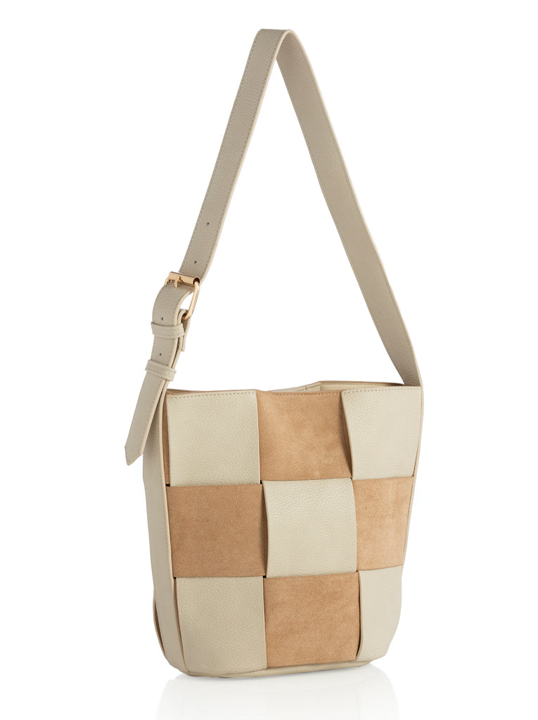 Tan Bucket Bag
