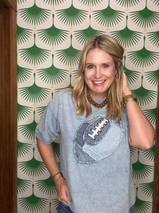 Gameday Denim Top