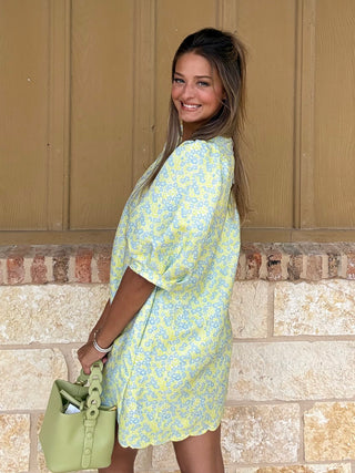 Juno Scalloped Dress