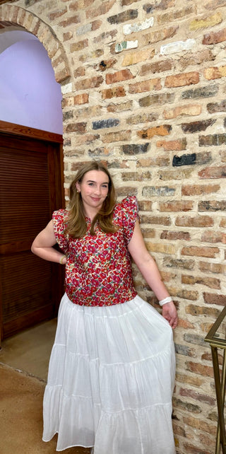 Gloria Gauze Maxi Skirt