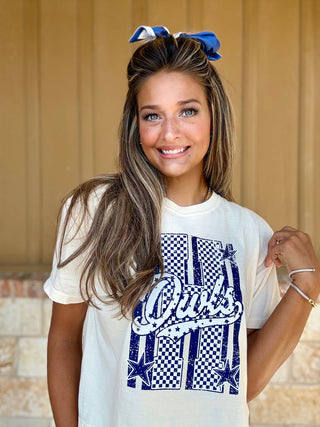 Hondo Owls Ivory Crop Tee