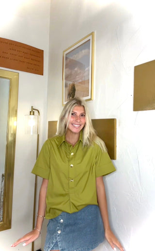 Martini Olive Blouse