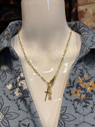 Love Pave Necklace