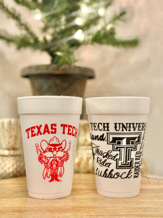 Texas Tech Foam Cup