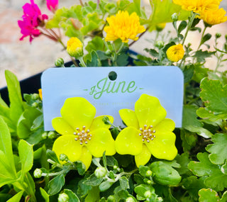 Sofia Flower Statement Earring