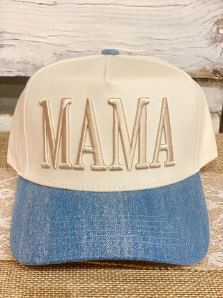 Denim MAMA Hat