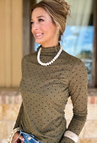 Kassie Polka Dot Top