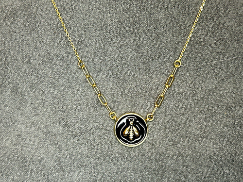 Bee Gold Necklace
