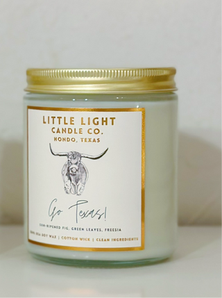 Go Texas! Little Light Candle