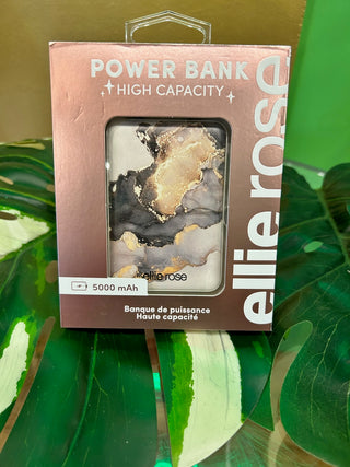 Ellie Rose Power Bank Marble