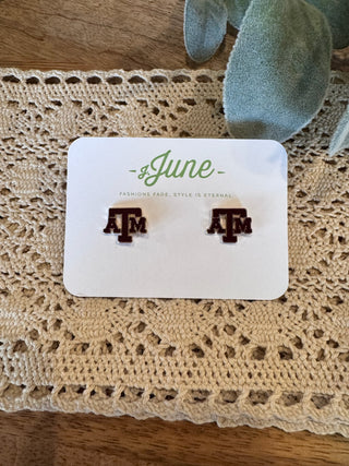 A&M Stud Earring