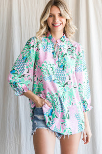 Summertime Luau Blouse