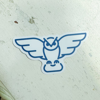 Owl Mascot Sticker