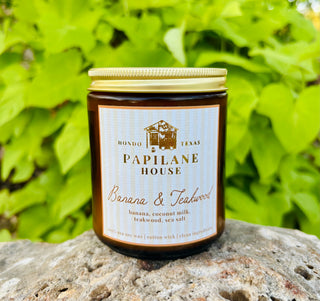Papilane House Banana & Teakwood Candle