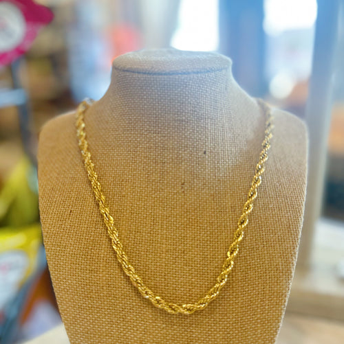 Gold Percy Chain Necklace