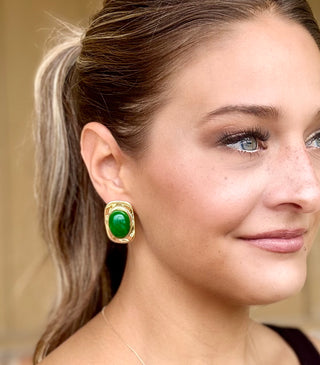Emerald Naomi Earrings