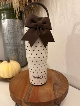 Swig Mocha Dots To-Go Tumbler 30oz