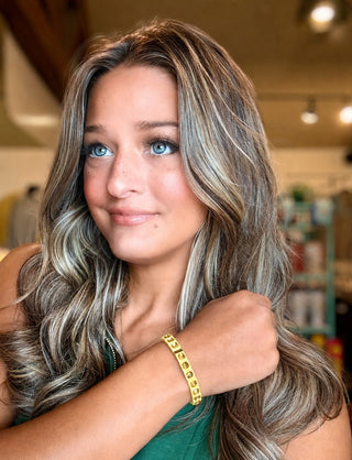 Stella Gemstone Bracelet - Yellow