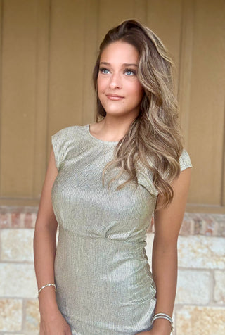 Marilyn Gold Dress