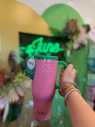 Swig Pink Golf Ball Mega Mug 40oz