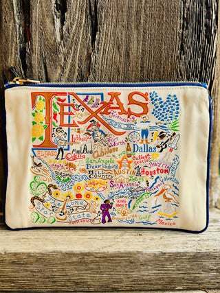 Texas Zip Pouch Large