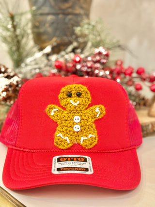 Gingerbread Trucker Hat