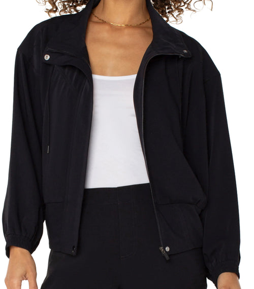 Zip Up Dolman Jacket