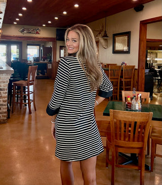 Maegan Striped Dress