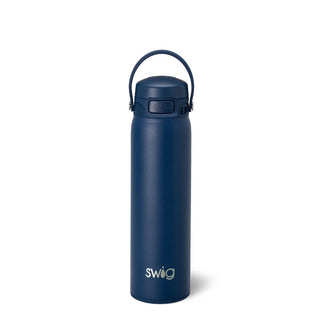 Swig Navy Leakproof EZ Fill Bottle 22oz