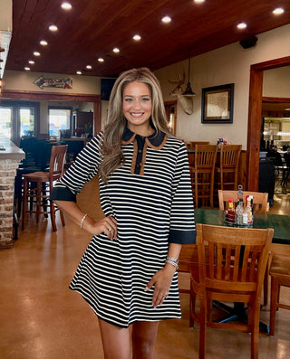 Maegan Striped Dress