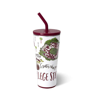 Saturdays in College Station Straw Tumbler (32oz)