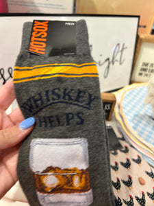 Whiskey Helps Socks