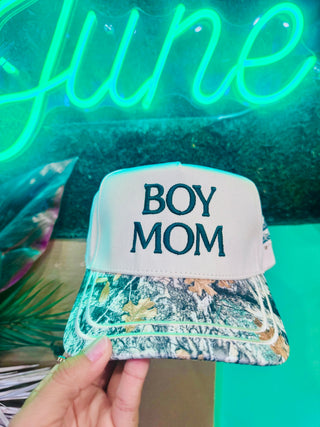 Boy Mom Camo Hat
