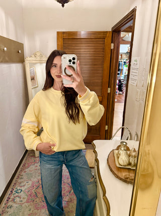 Sunny Stripe Sweatshirt