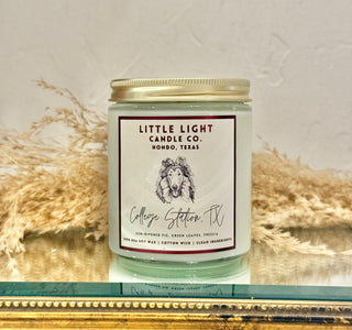 College Station Tx Little Light Co Candle 8 oz