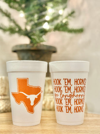 Longhorn Foam Cup