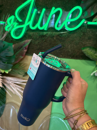 Swig Navy Mega Mug 40oz