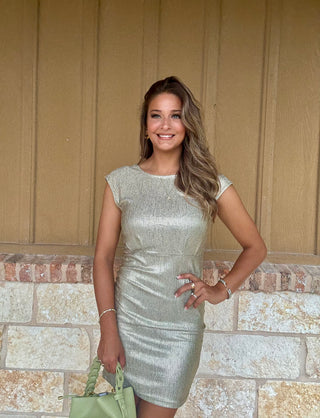Marilyn Gold Dress