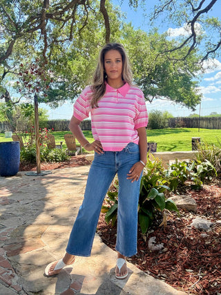 Lauren Mid Rise Slim Denim