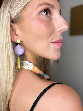Butter Peri Retro GiGi Earrings