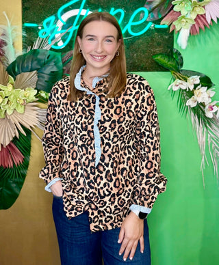 Dayton Leopard Top