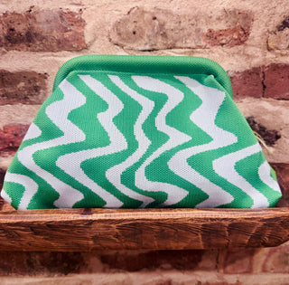 Lime Soho Clutch