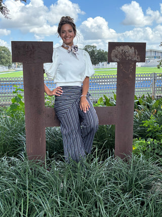 Jade Striped Pants