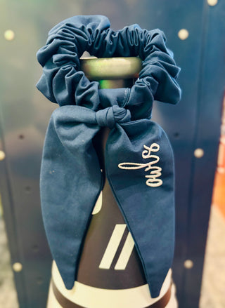Owls Ribbon Scrunchie